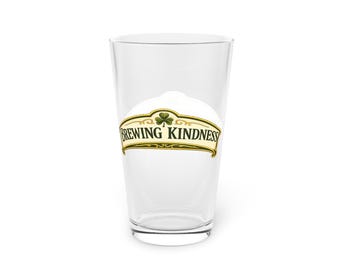 Vaso de pinta Brewing Kindness, 473 ml (16 oz)