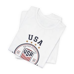 2026 USA Soccer Shirt | USMNT Football Tee | Retro Fan T-Shirt image 6