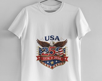 USA 250th Anniversary Eagle T-Shirt | 1776-2026 Patriotic Tee