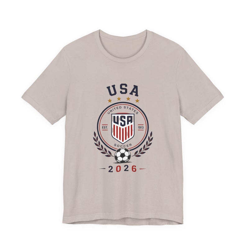 2026 USA Soccer Shirt | USMNT Football Tee | Retro Fan T-Shirt image 5