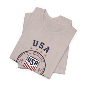 2026 USA Soccer Shirt | USMNT Football Tee | Retro Fan T-Shirt image 8