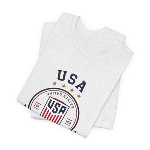 2026 USA Soccer Shirt | USMNT Football Tee | Retro Fan T-Shirt image 7