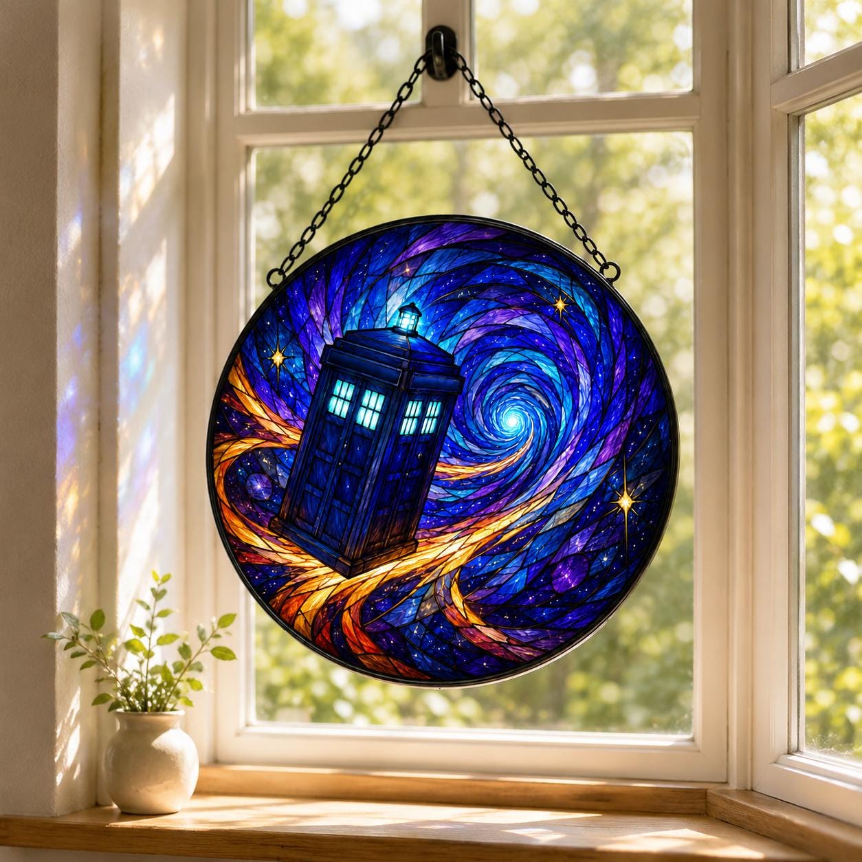 Police Stain Glass - Etsy