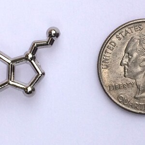 Serotonin Lapel Pin image 3