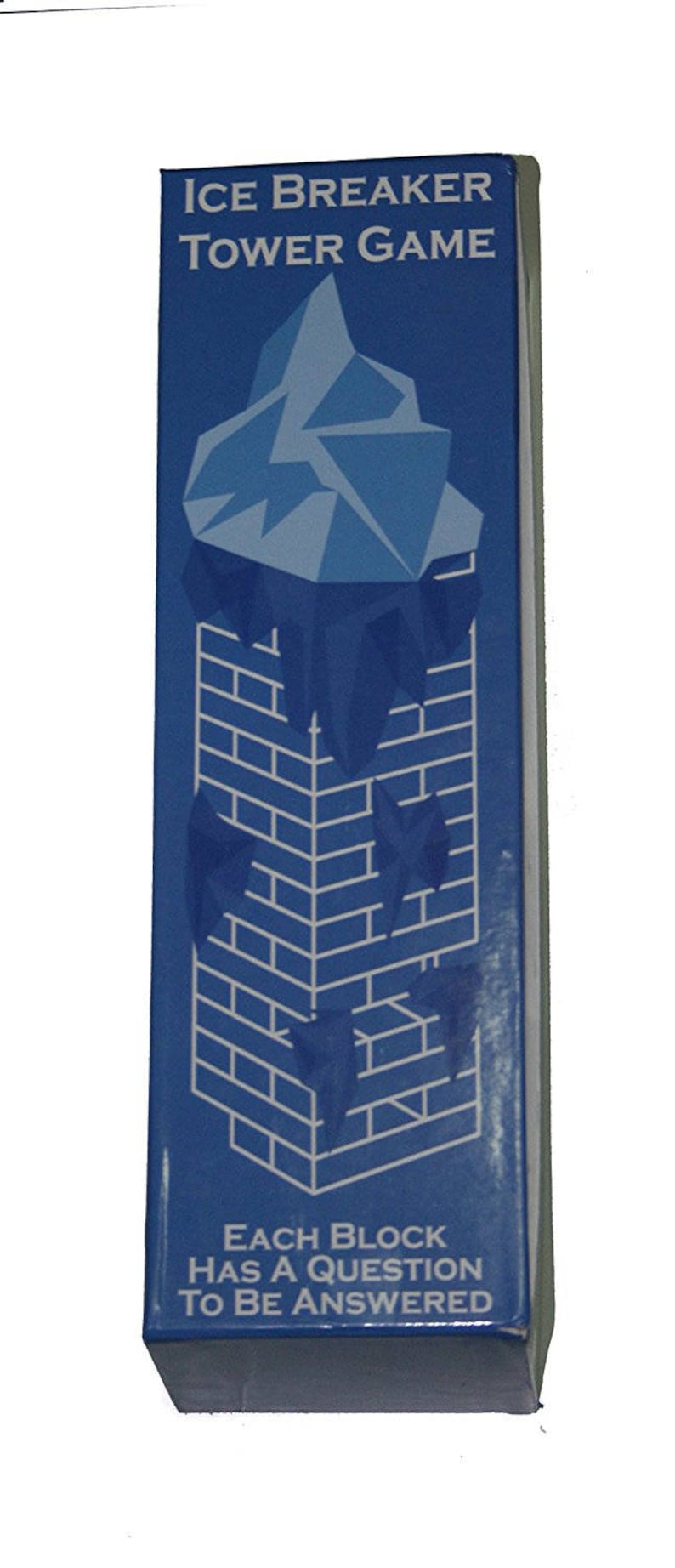 Ice Breaker Jenga Game Etsy