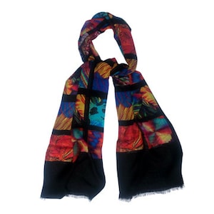 Micrograph scarf neurotransmitters and hormones science scarf