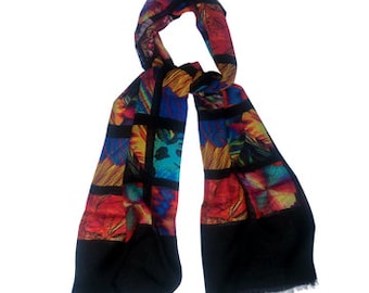 Micrograph scarf neurotransmitters and hormones science scarf