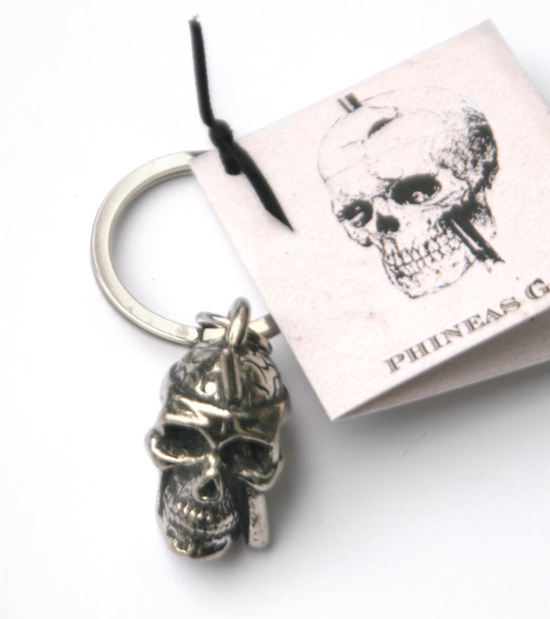 Phineas Gage 3-D keychain image 4