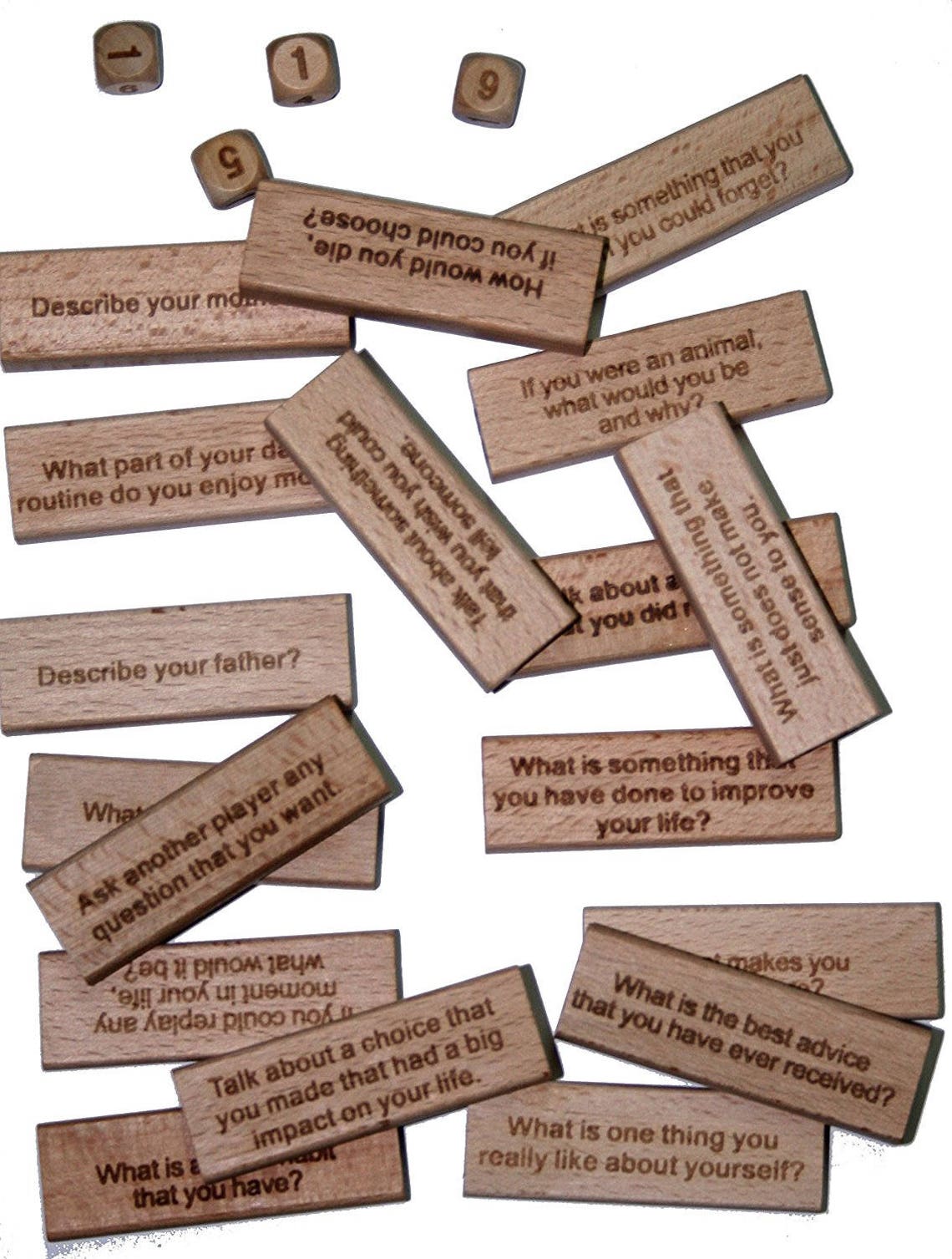 Ice Breaker Jenga Game Etsy