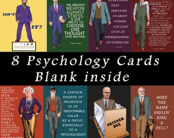 Famous Psychologist Card Box Set
