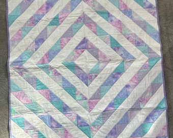 Pastel Quilted Wall Hanging