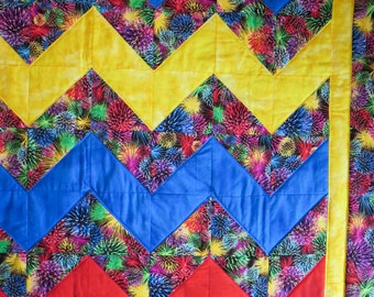 Firework Lap or Wall Quilt