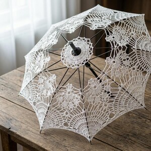 diy lace patio umbrella Vintage Parasol