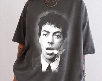 Tim Curry Memorial Comfort Colors-skjorta, Tim Curry Smoking unisex-t-shirt, skräckfilmsfan-gåva, Halloween-skjorta