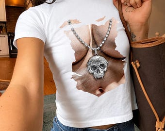 Baby-T-shirt Bella Canvas Greyday 2026-tröja, unisex rapparekläder, vintage rappare-tröja, Y2k-tröja, rolig G59-tröja