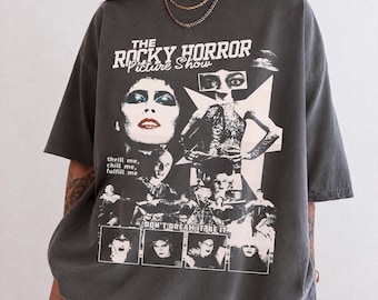 Rocky Horror Picture Show Comfort Color-tröja, Tim Curry-minneströja, bästa presenten till fansen
