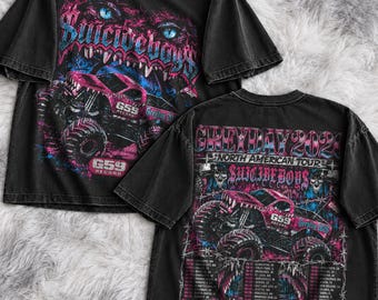 Comfort Colort Greyday Monster Truck Shirt, Suicideboys G59 Merch, Unisex Rapper Clothing, Vintage Rapper shirt