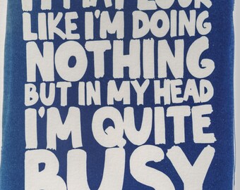 Handmade cyanotype | Indigo print | Art | Sun print | Wall decor | Unique wall art | Quite Busy