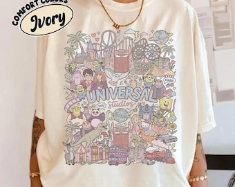 Disney Universal Studios Shirt, Universal Studios 2026 Trip Shirt, Disneyworld Tee, Disney Family Tee, Comfort Colors®,Family Vacation, WDW.