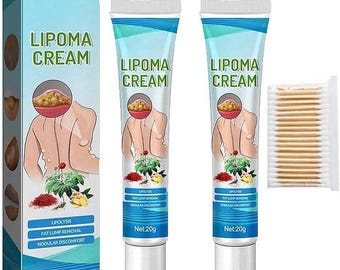 Lumpfree Cream for Lipoma Removal, Natural Plant-Based Cream, Ointment for Lipoma Removal, 2 Pieces, 20g