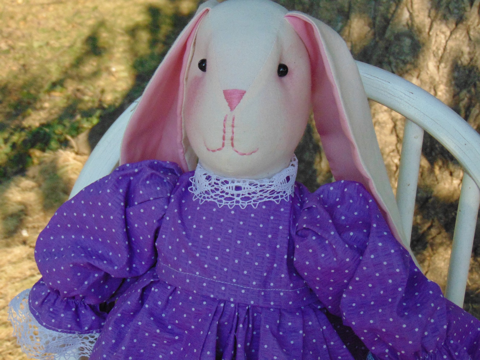 Missy the Stuffed Easter Bunny Rabbit Doll - Etsy