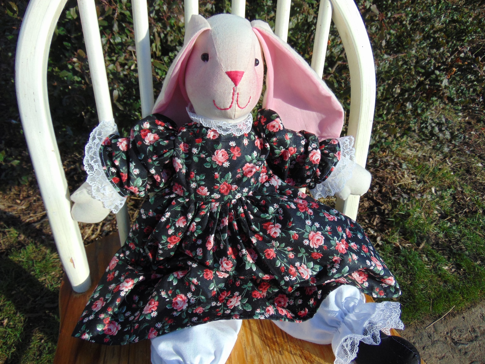 Molly the Stuffed Bunny Rabbit Doll - Etsy