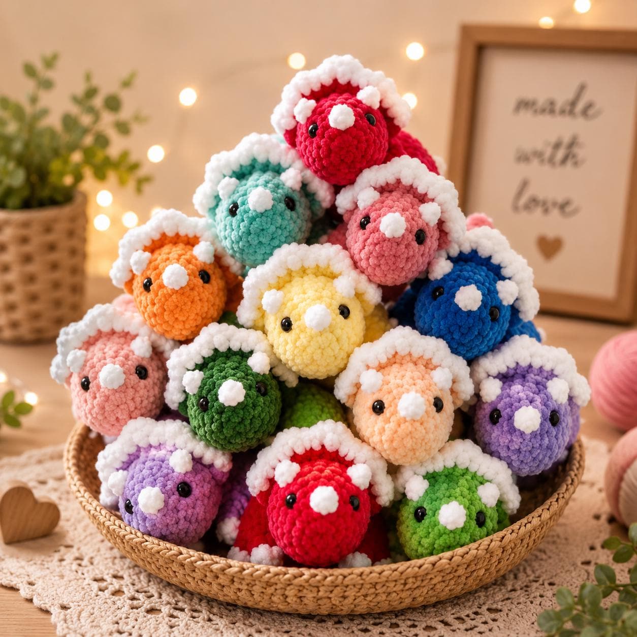 30 Triceratops Crochet Patterns for Dino Lovers, Nursery Decor, and Handmade Gifts 11 No-Sew Mini Triceratops Crochet Pattern