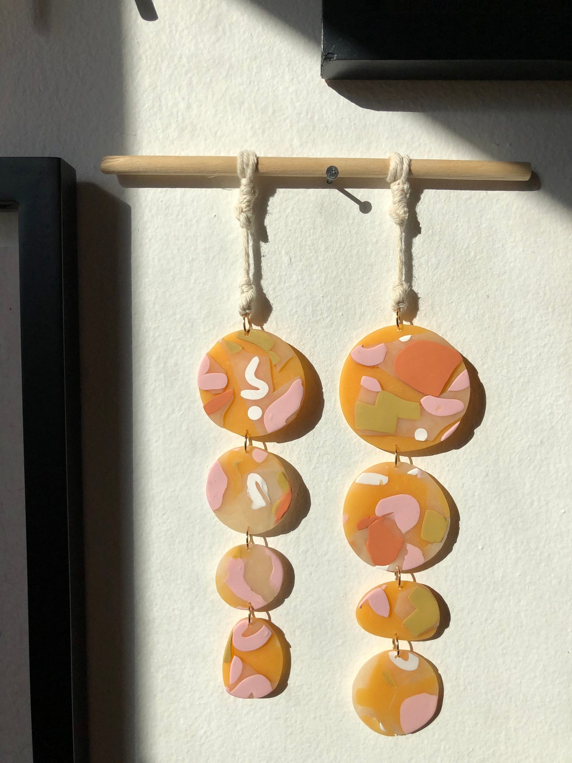 Polymer clay wall hanging/polymer clay/ clay wall Etsy