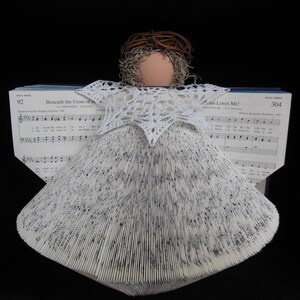 Vintage Hymnal Book Angel