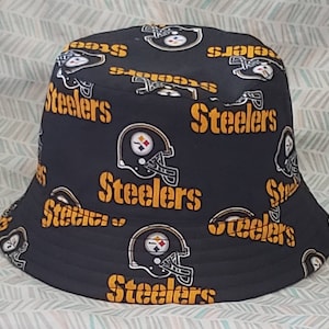 Reversible Steelers Bucket Hat
