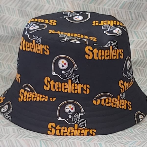 Reversible Steelers Bucket Hat