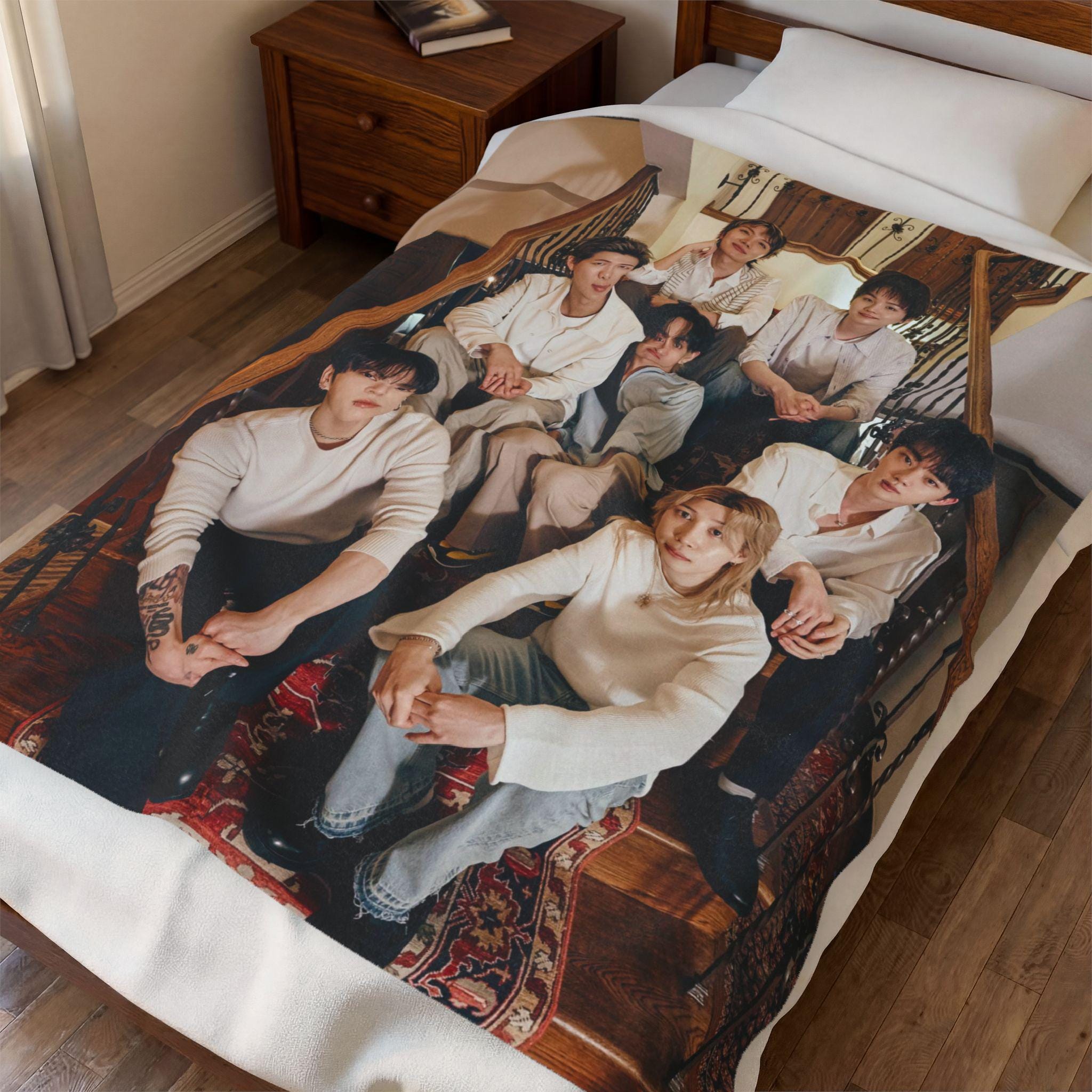 Bts Blankets - Etsy