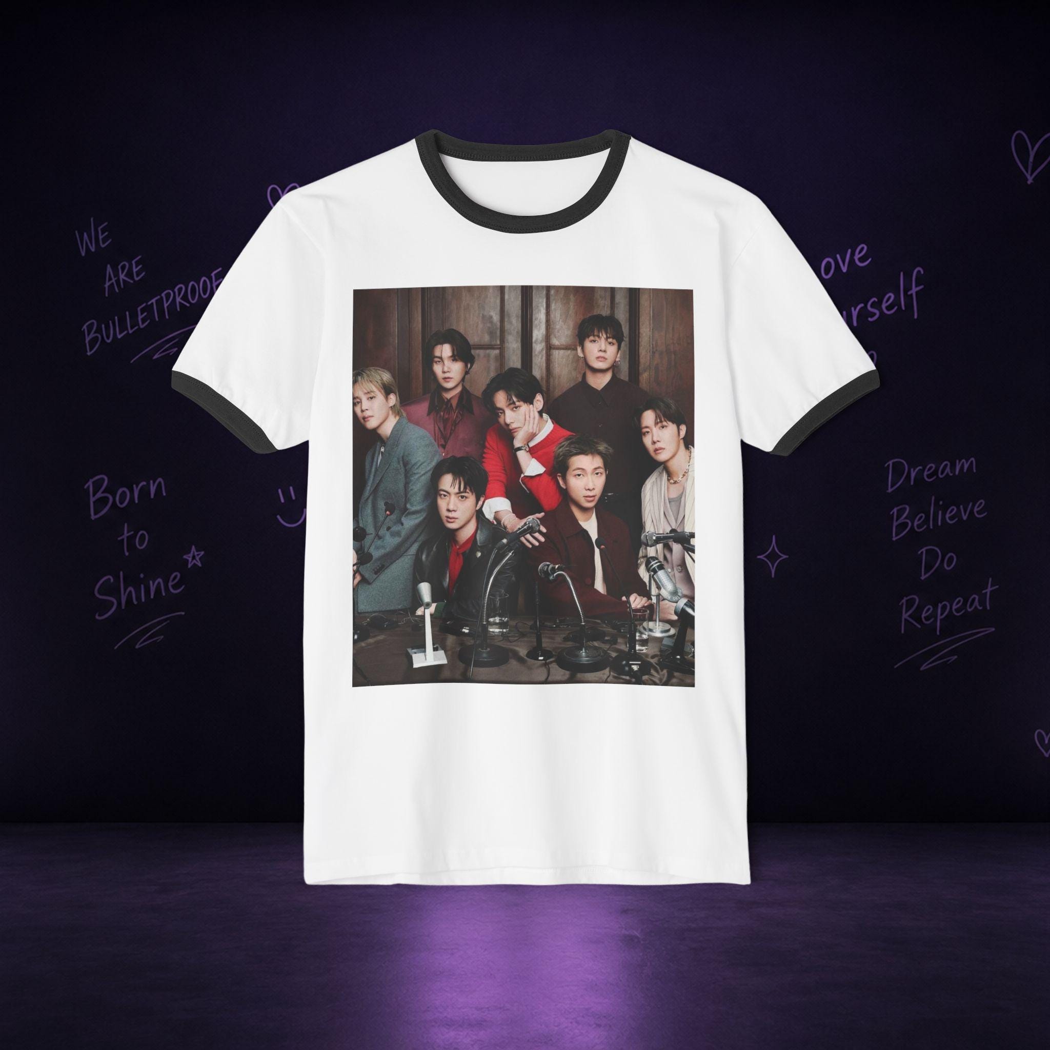 Bts V T Shirt Black - Etsy