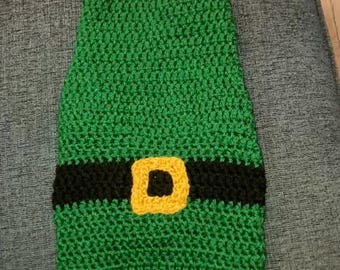 Crochet Elf Dog Sweater: Custom Holiday Pet Costume