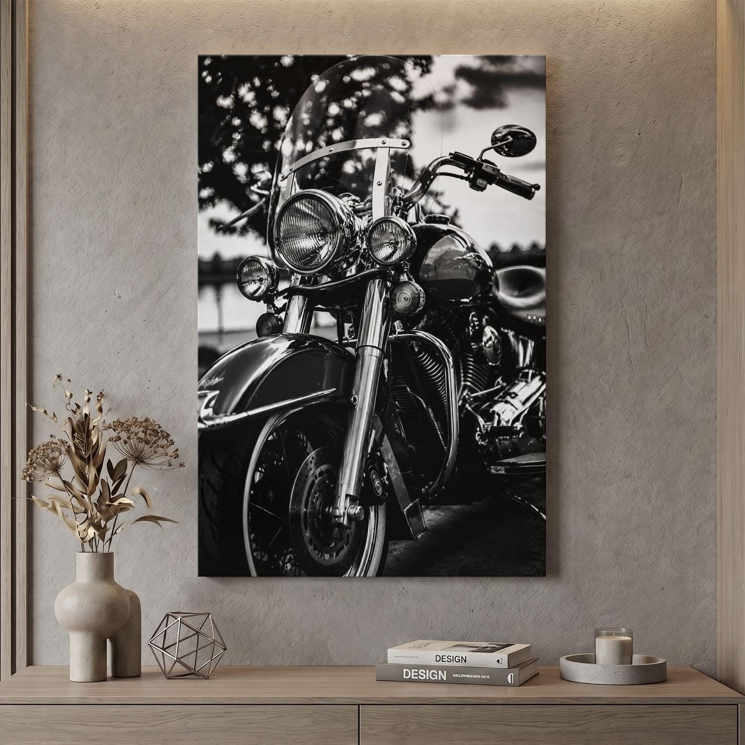 Harley Davidson Wall Art Pictures - Etsy