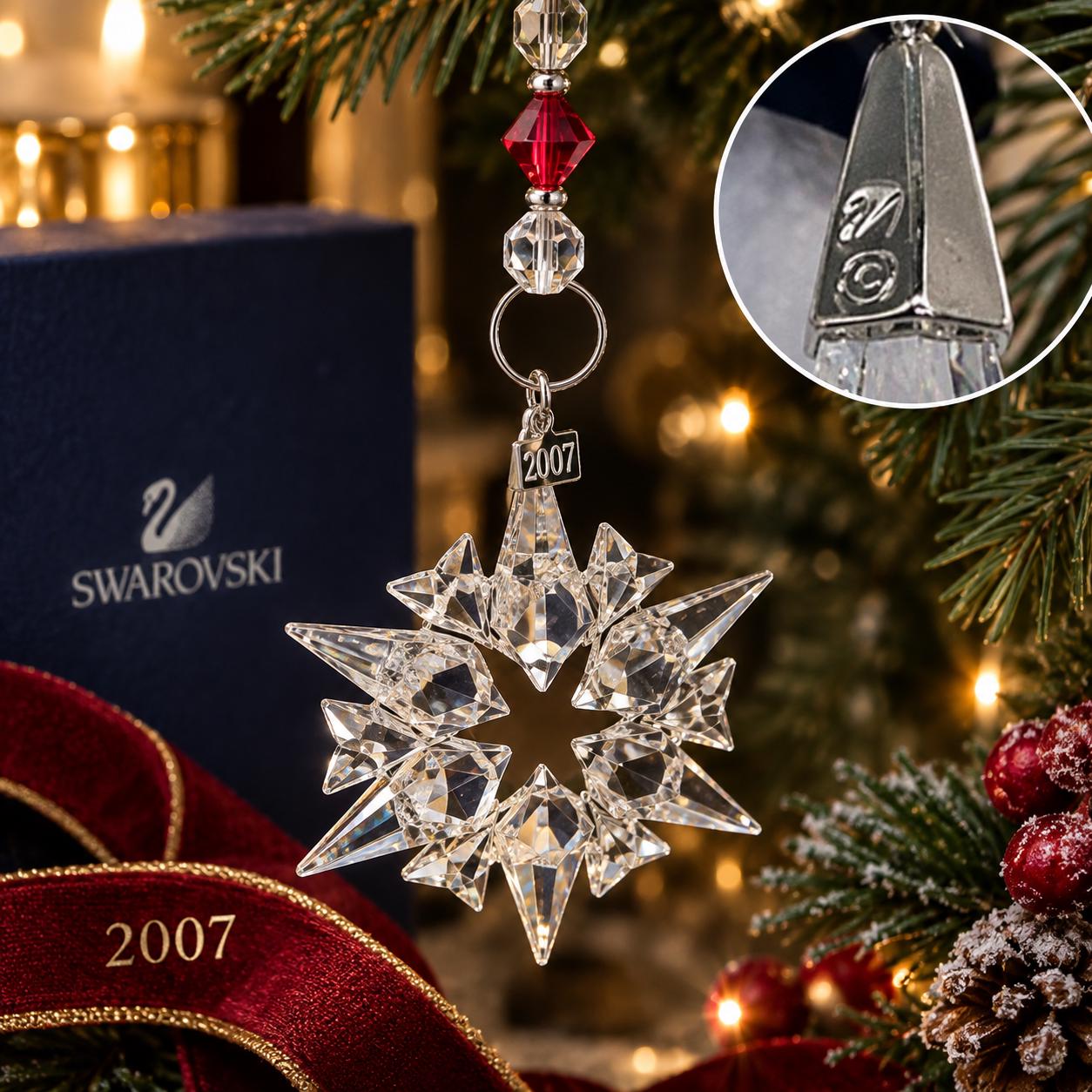 Swarovski Ornament 2015 - Etsy
