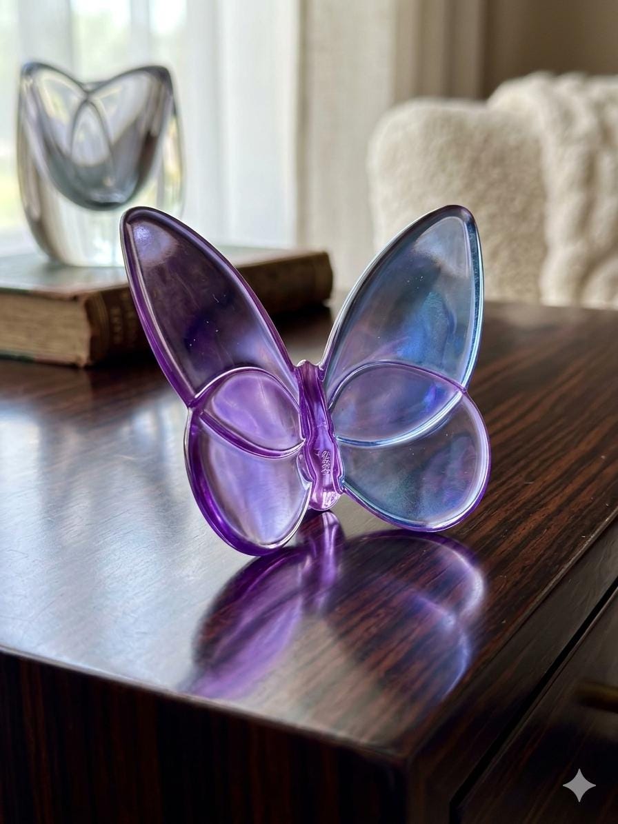 Baccarat Butterfly - Etsy