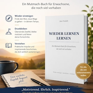 Aprender a aprender para adultos | Métodos de aprendizaje y motivación (libro electrónico) | Reincorporación a la educación superior | Guía en PDF para descarga inmediata