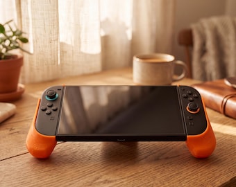 3D Printed Grip for Nintendo Switch 2 Joy-Con | Gamer Gift with Card Storage