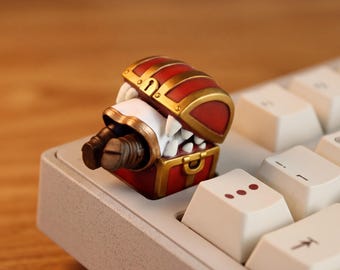 Frieren Keycap | Himmel 1U Resin Artisan Keycap | Anime Mechanical Keyboard Gift