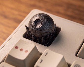 Death Star Artisan Keycap | Millennium Falcon | Gamer Gift for Boyfriend