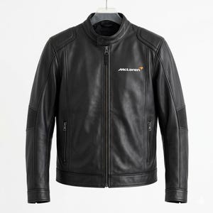 Mclaren Leather Jacket - Etsy