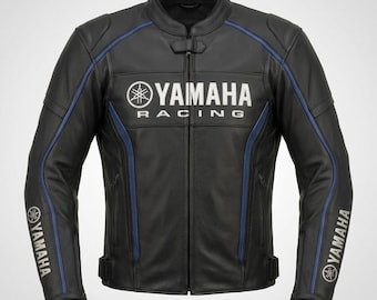 Vintage YAMAHA Team Yamaha Racing Sports Orange Jacket Size L Made