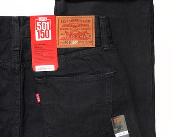 Levis 501 Jeans Black W36 | Vintage 90s - Etsy