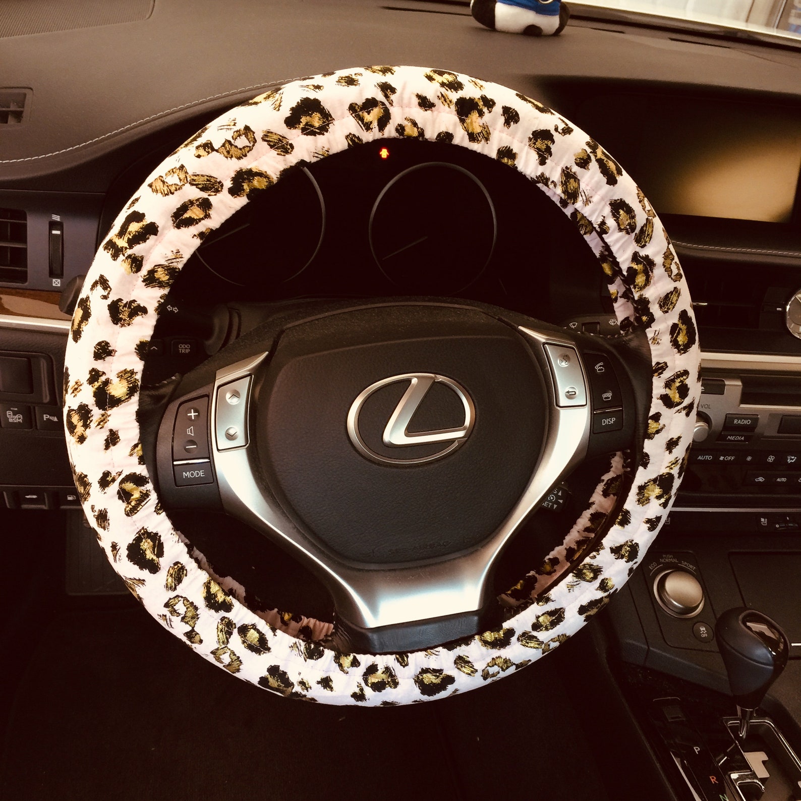 Pink Leopard print Cotton Steering wheel cover 100 cotton Etsy