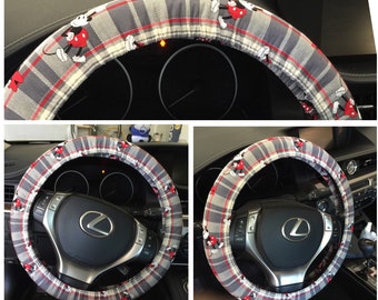 Disney mini mouse steering wheel cover
