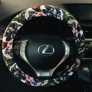 Steering wheel cover