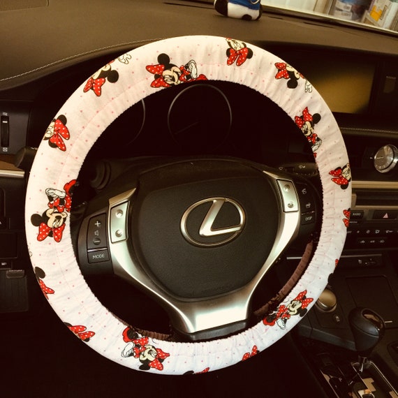 Minnie Mouse Steering wheel cover | Etsy