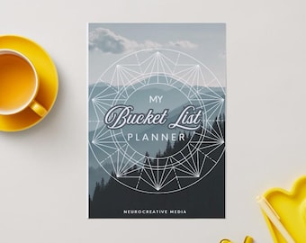 Planificador de lista de deseos imprimible (descarga digital)