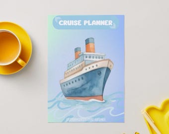 Planificador de cruceros - Descarga digital imprimible